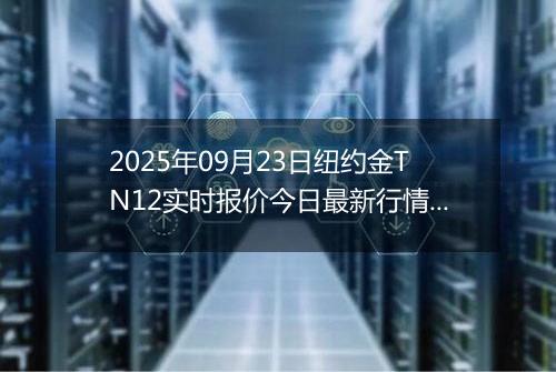 2025年09月23日纽约金TN12实时报价今日最新行情及价格多少钱一克