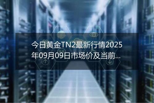 今日黄金TN2最新行情2025年09月09日市场价及当前价格多少钱一克