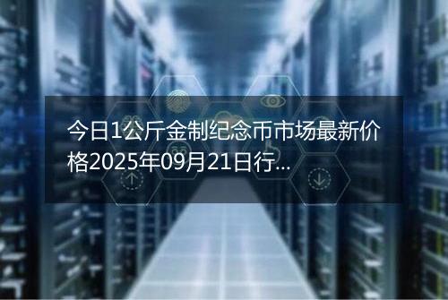 今日1公斤金制纪念币市场最新价格2025年09月21日行情及报价多少元一个