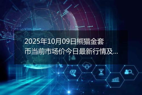 2025年10月09日熊猫金套币当前市场价今日最新行情及报价多少元一个