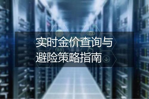 实时金价查询与避险策略指南